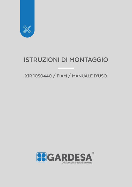 XIR 10SO440 / FIAM / MANUALE D'USO