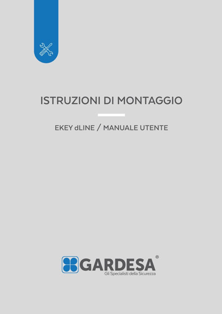 EKEY dLINE / MANUALE UTENTE