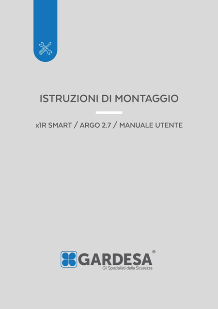 xIR SMART / ARGO 2.7 / MANUALE UTENTE
